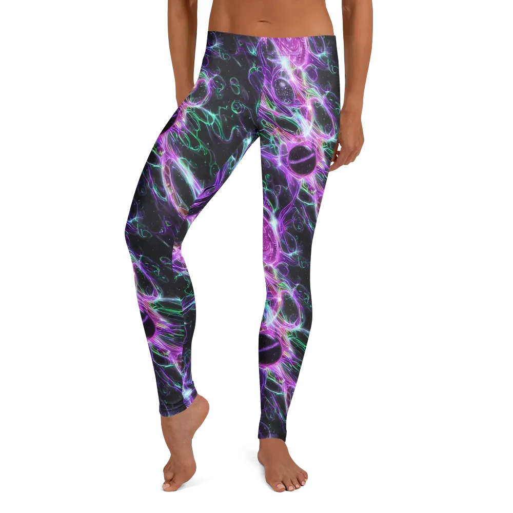 Astral Garden on Leggings — Front