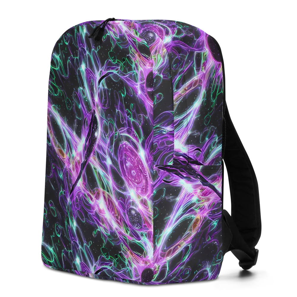 Astral Garden on Minimalist Backpack — Left
