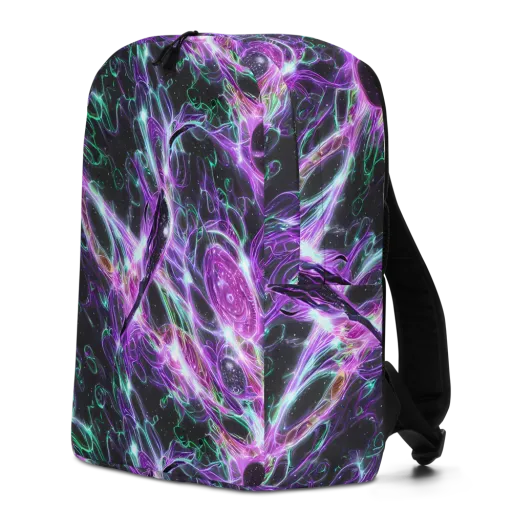 Astral Garden on a Minimalist Backpack