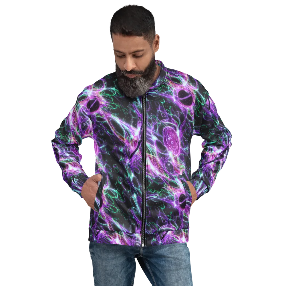 Astral Garden on Bomber Jacket — Front