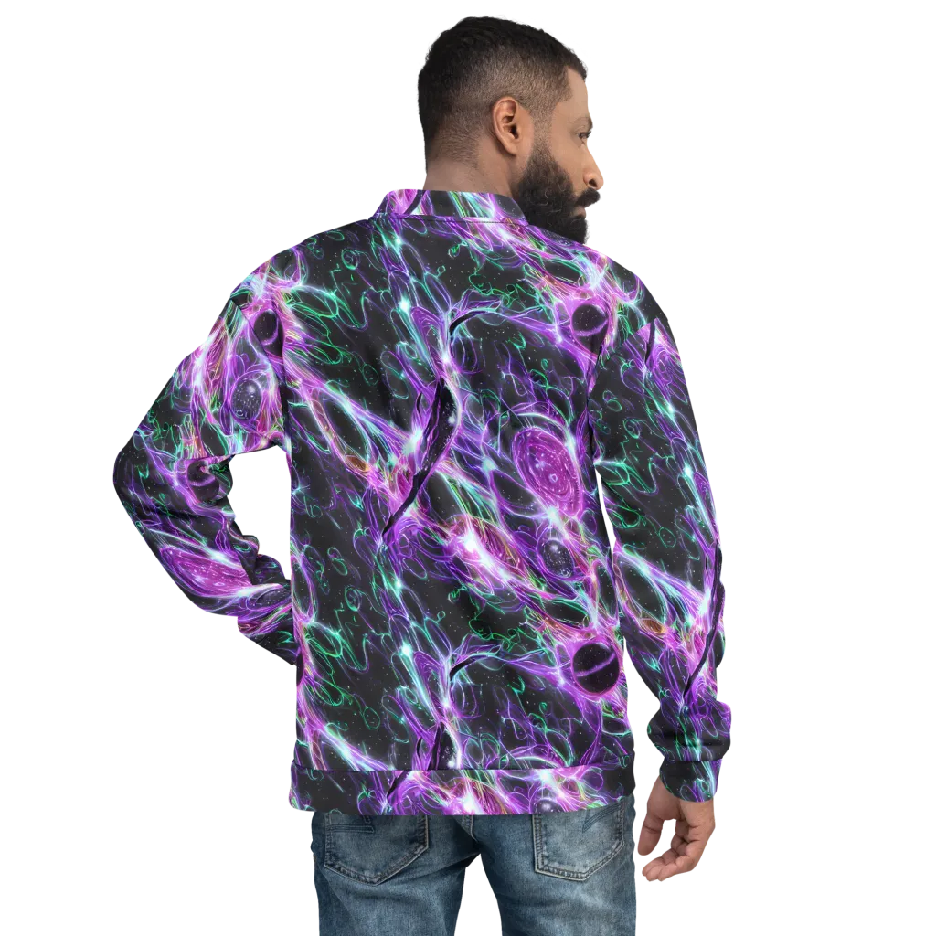 Astral Garden on Bomber Jacket — Back
