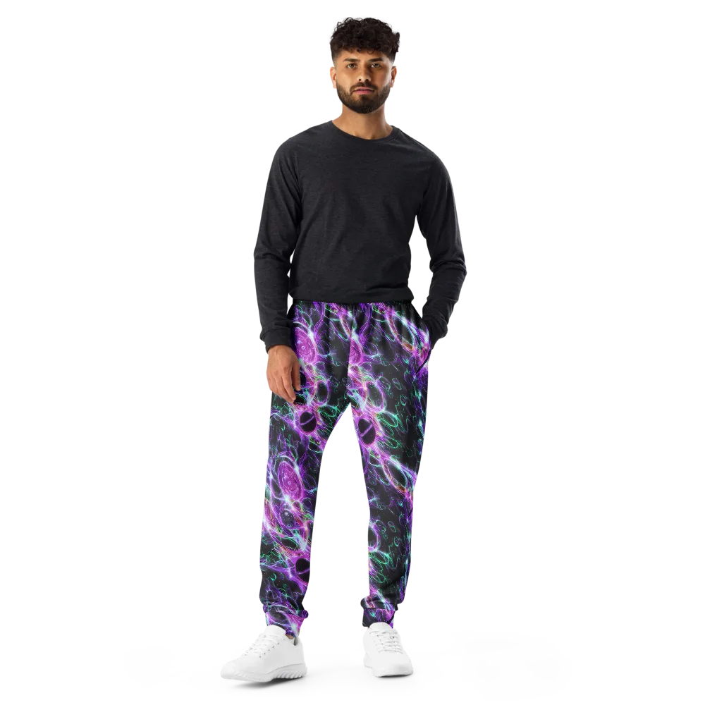 Astral Garden on Men's Joggers — Front