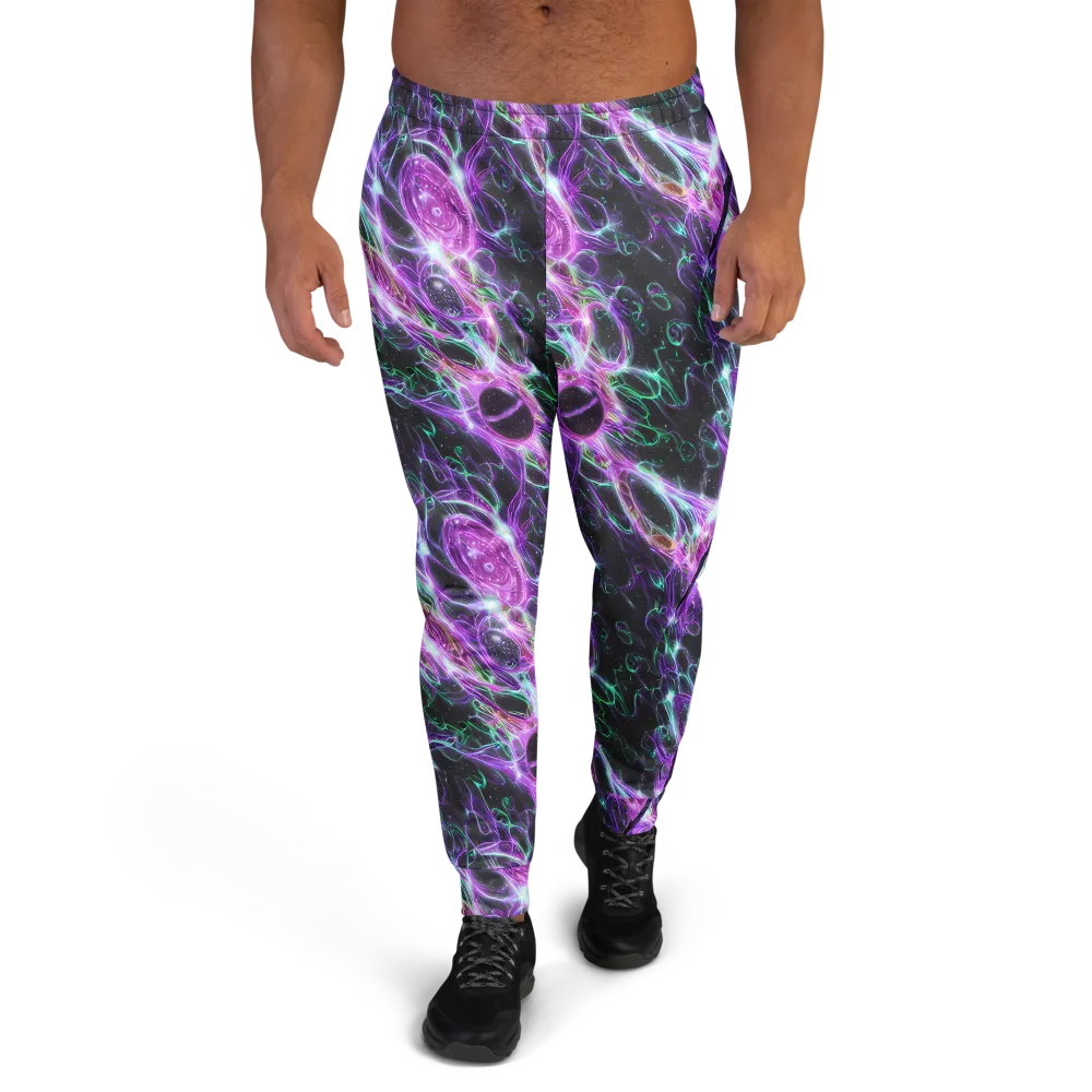 Astral Garden on Men's Joggers — Front