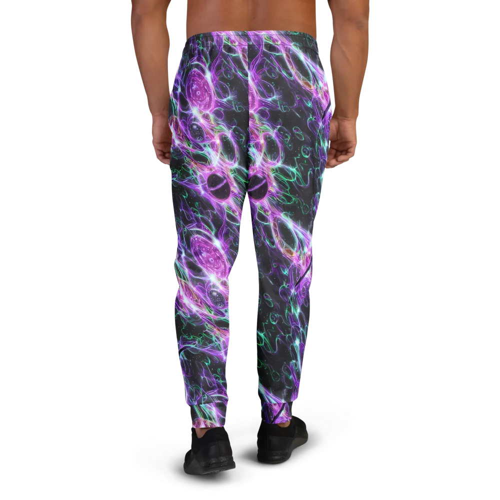 Astral Garden on Men's Joggers — Back