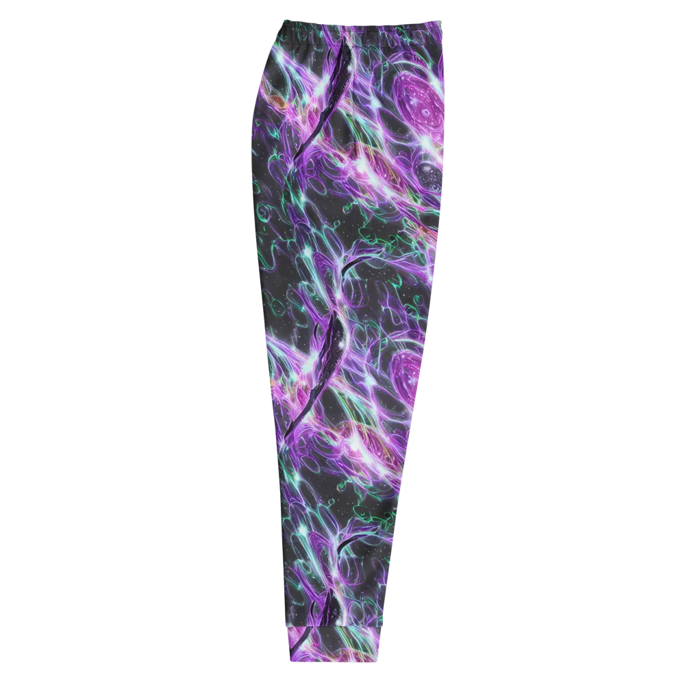 Astral Garden on Men's Joggers — Right