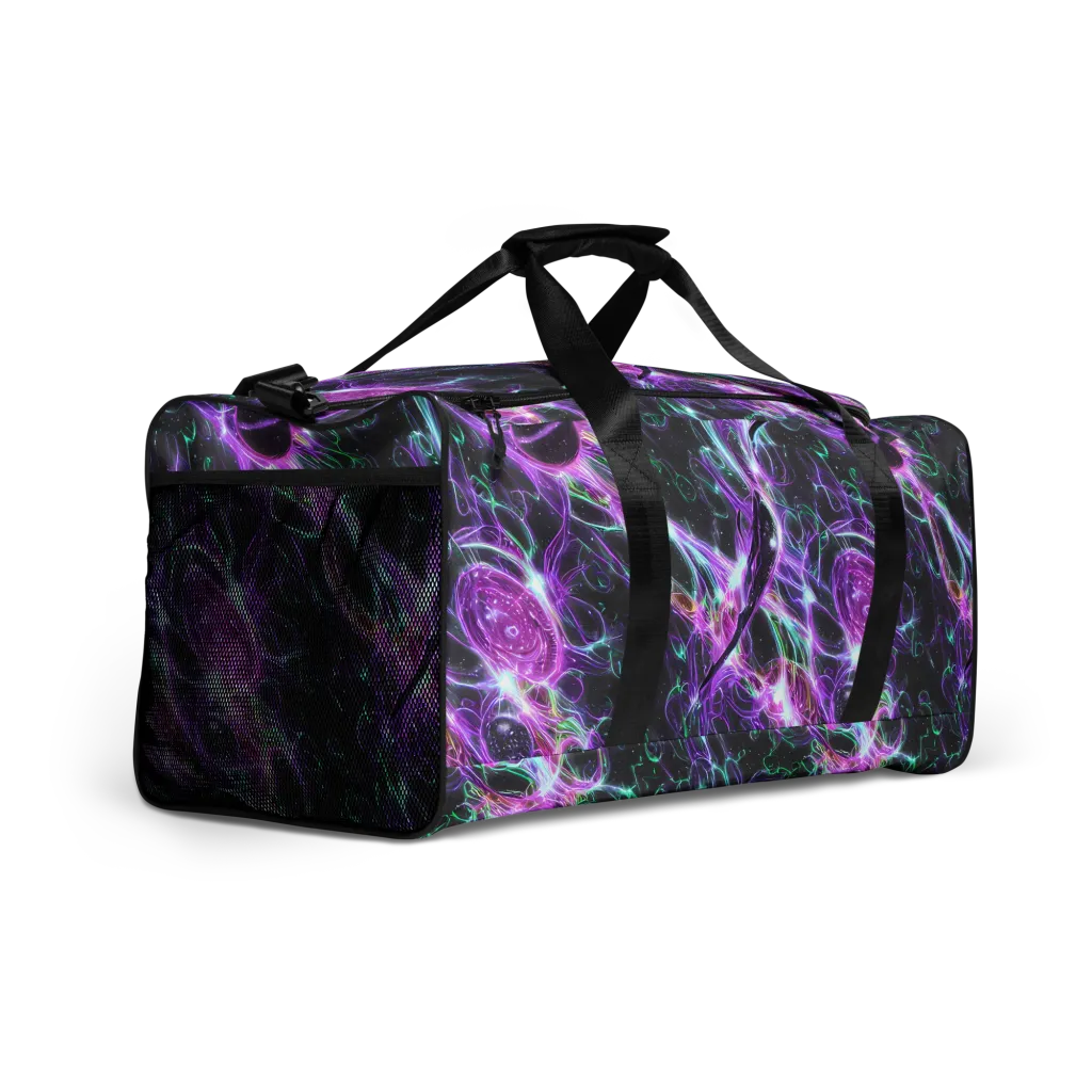 Astral Garden on Duffle Bag — Right Front