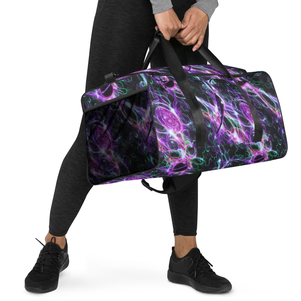 Astral Garden on Duffle Bag — Right Front