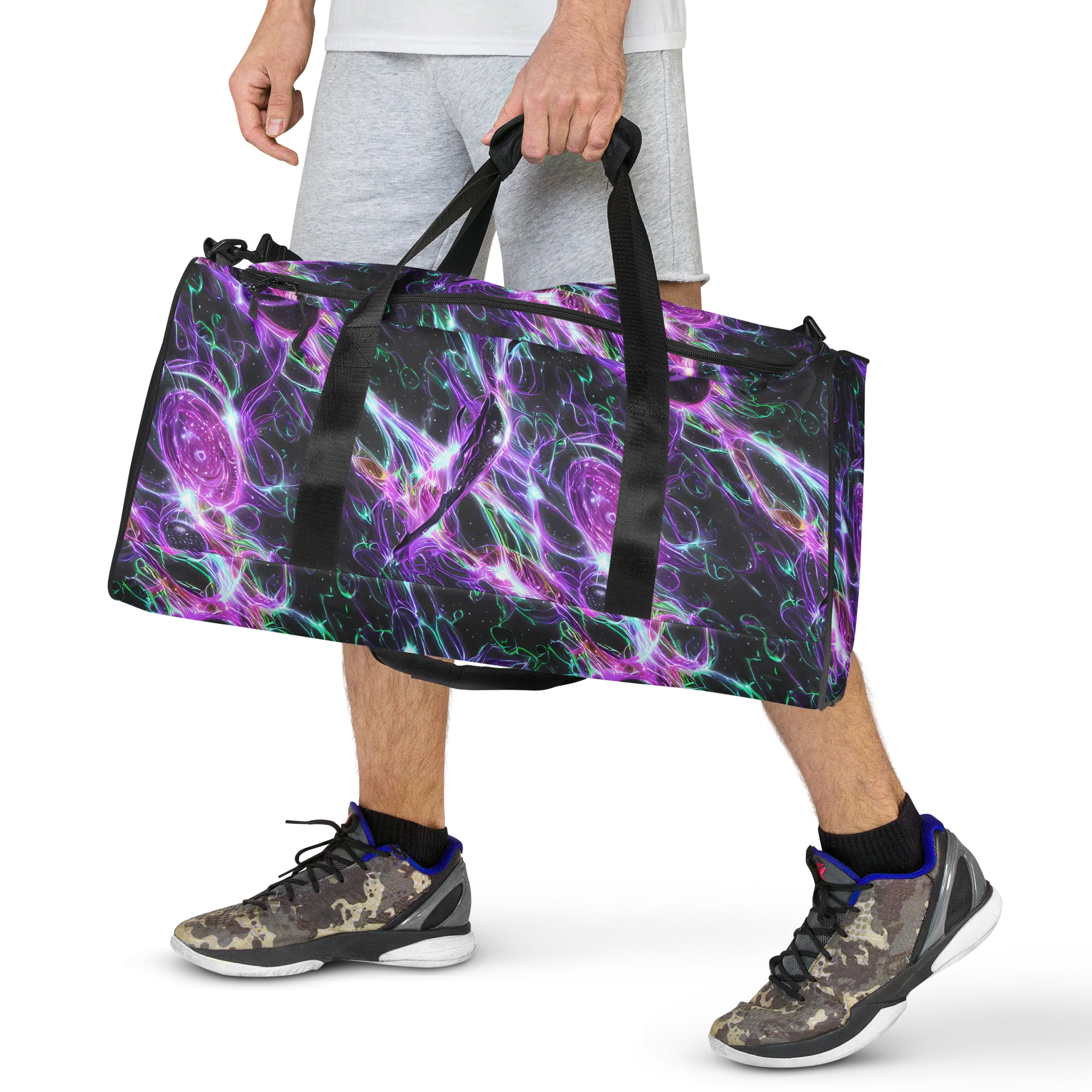 Astral Garden on Duffle Bag — Front