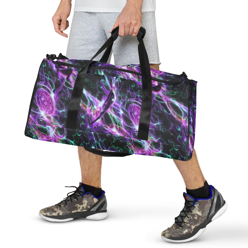 Astral Garden on Duffle Bag — Front