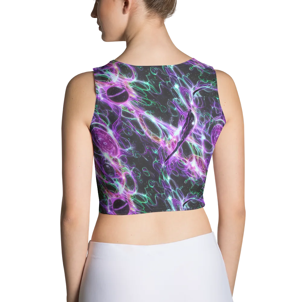Astral Garden on Crop Top — Back