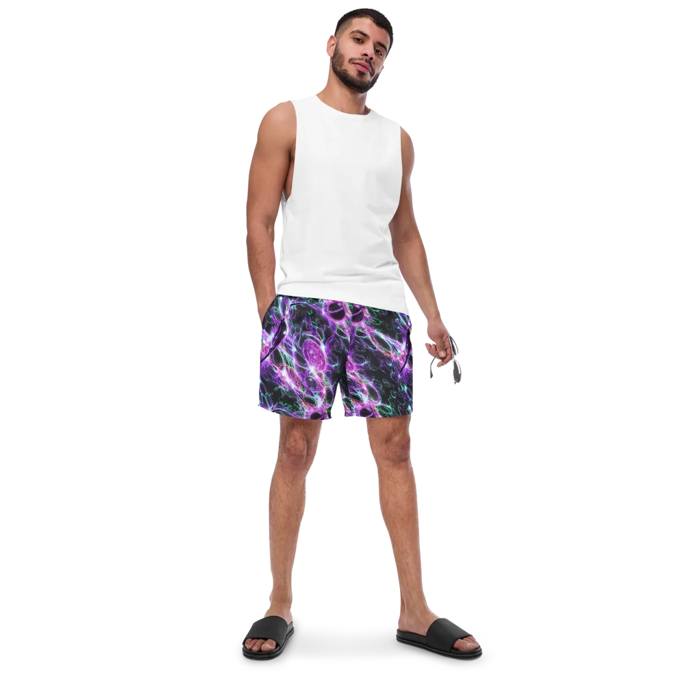 Astral Garden on Swim Trunks — Front