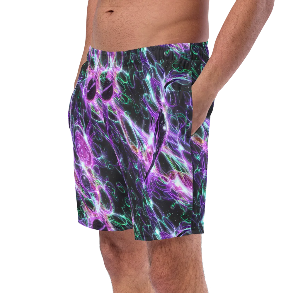 Astral Garden on Swim Trunks — Left Front