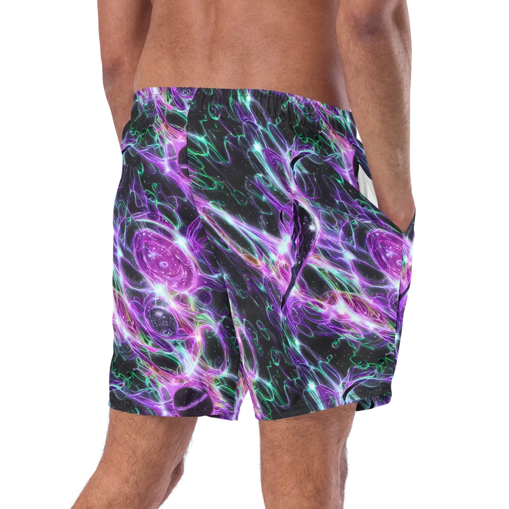 Astral Garden on Swim Trunks — Right Back