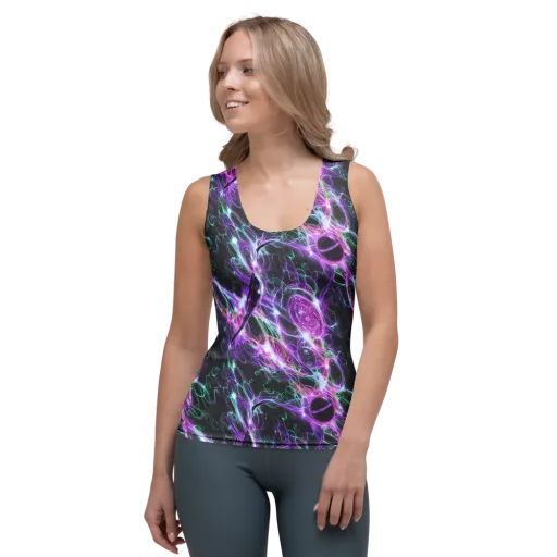 Astral Garden on a Women's Tank Top
