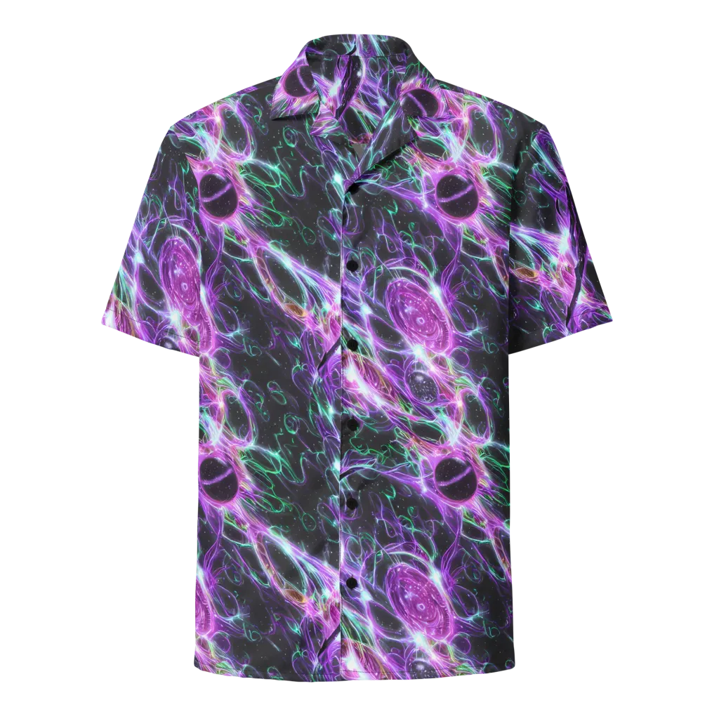 Astral Garden on Button Shirt — Front
