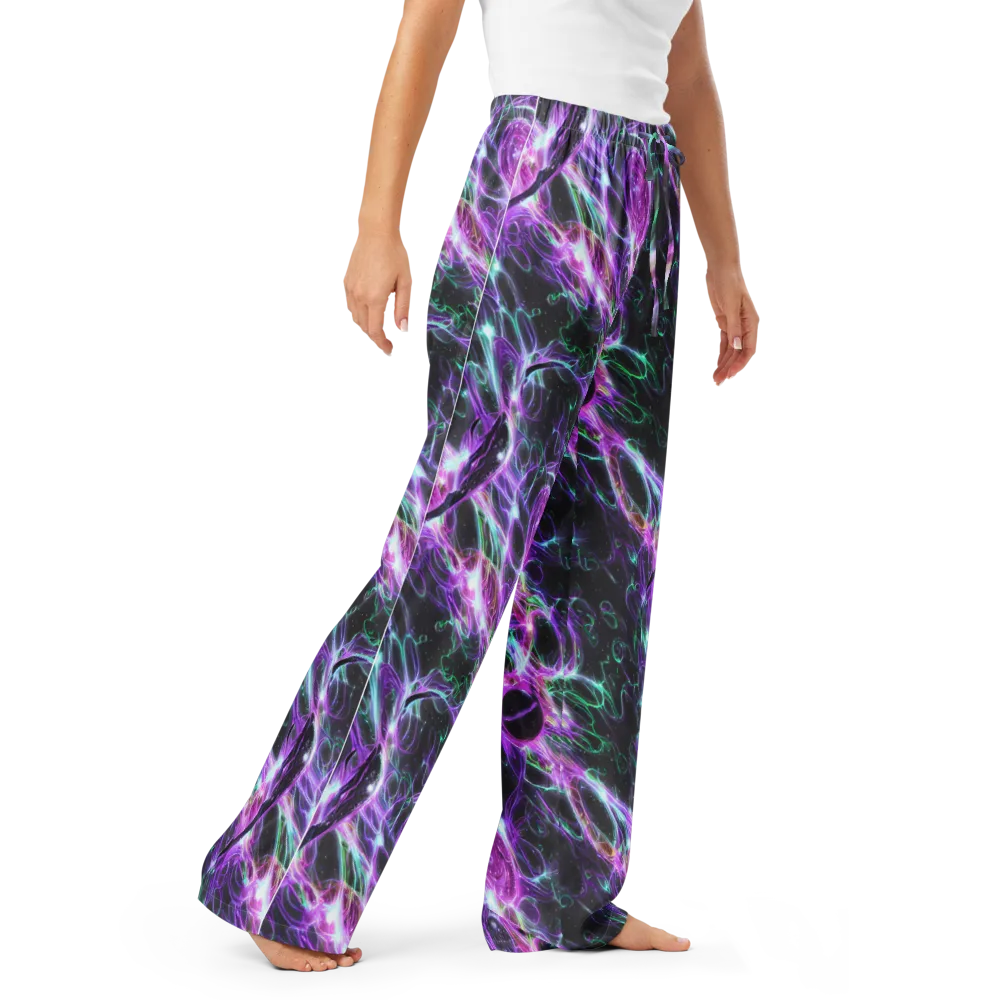 Astral Garden on Women's Pajama Pants — Right Front