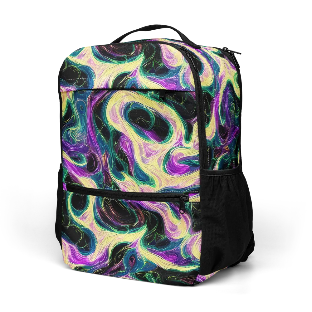 Aurora Rapture on Utility Backpack — Left Front