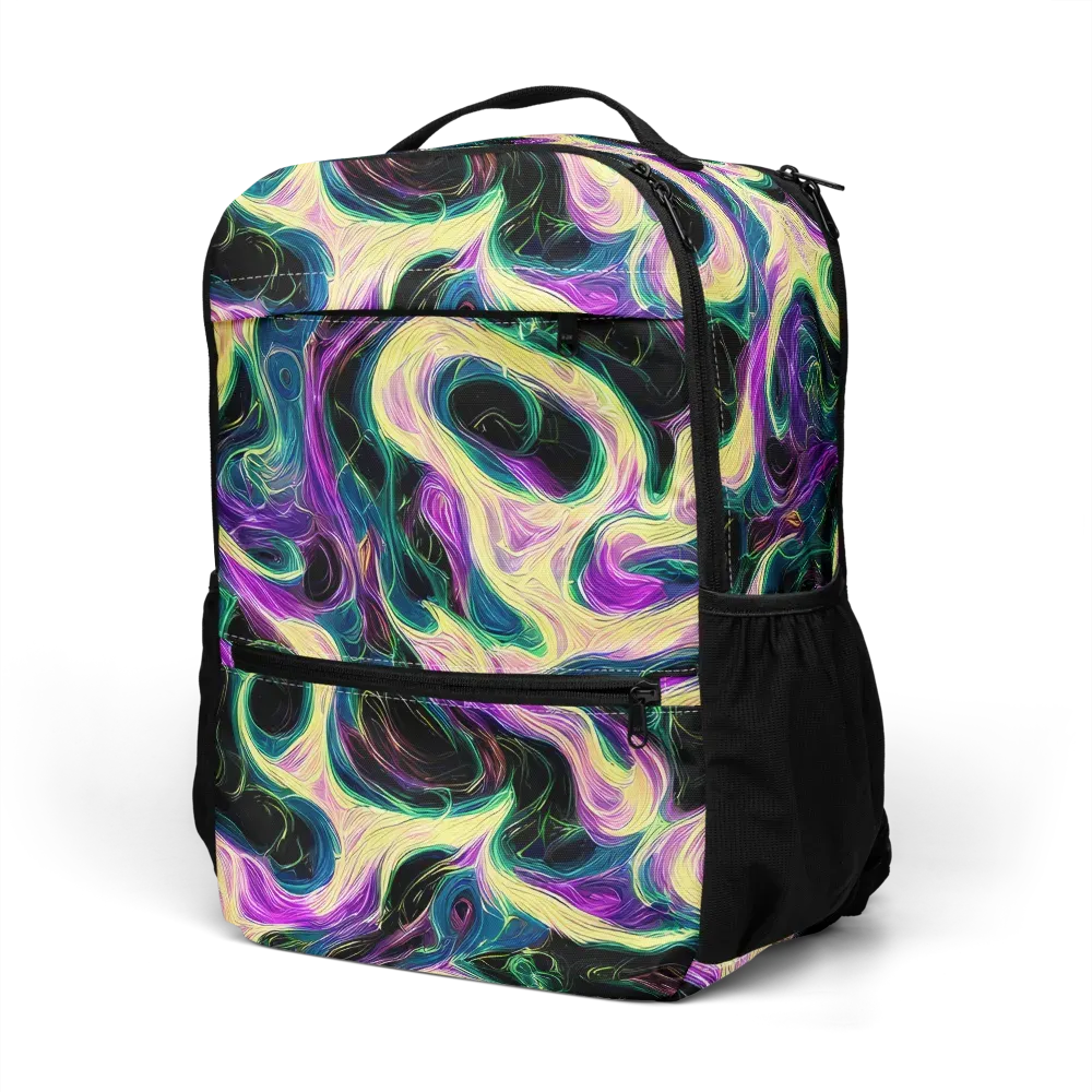 Aurora Rapture on Utility Backpack — Left Front