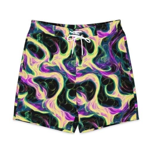 Aurora Rapture on a Men's Board Shorts