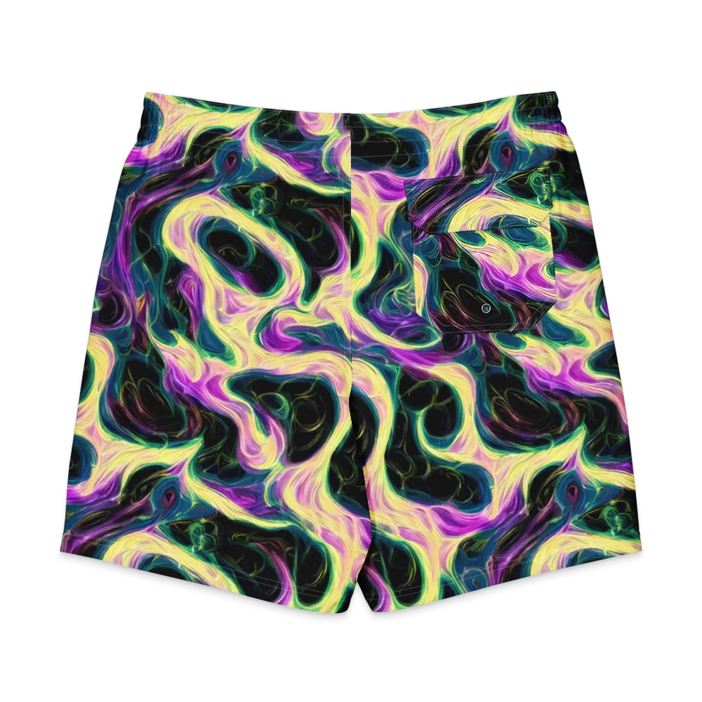 Aurora Rapture on Men's Board Shorts — Back