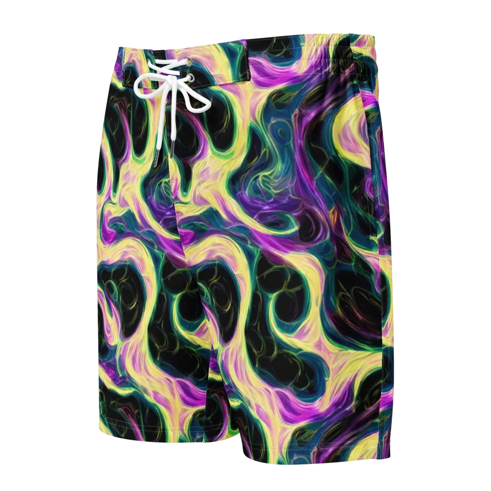 Aurora Rapture on Men's Board Shorts — Front