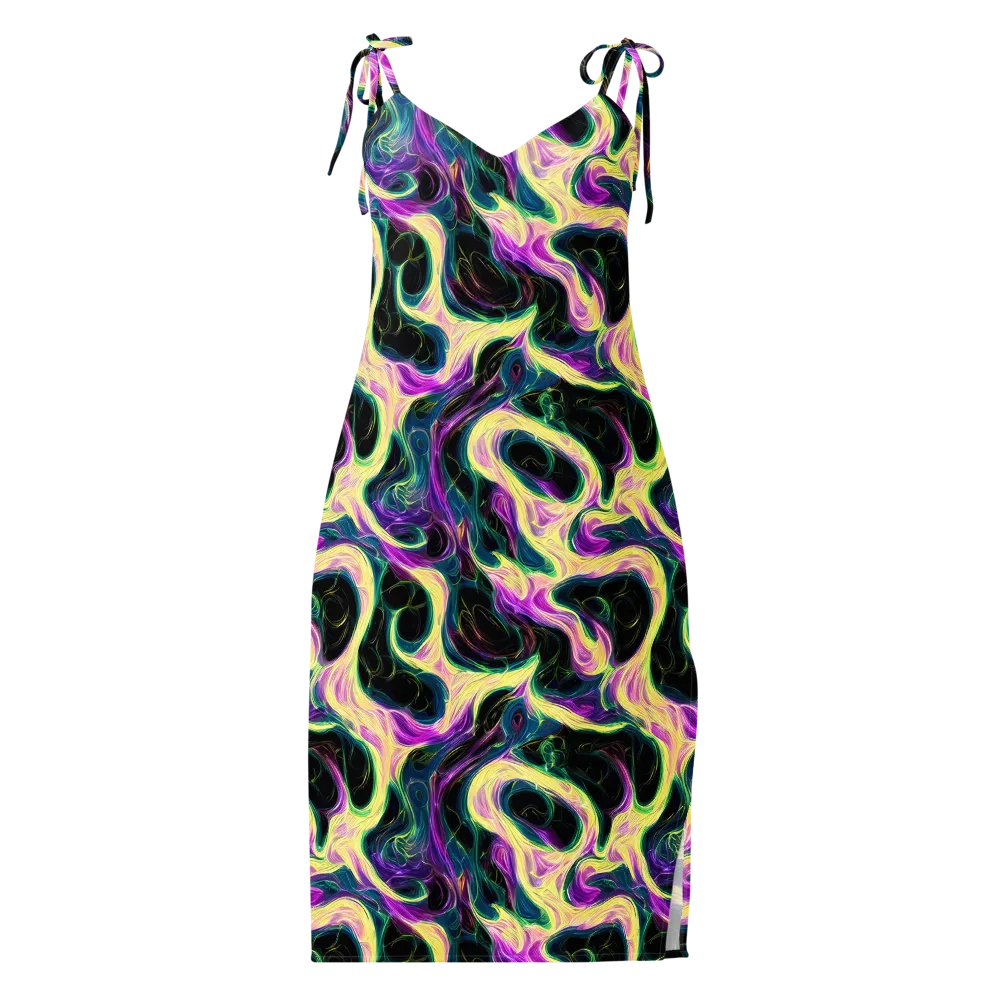 Aurora Rapture on Slip Dress — Front