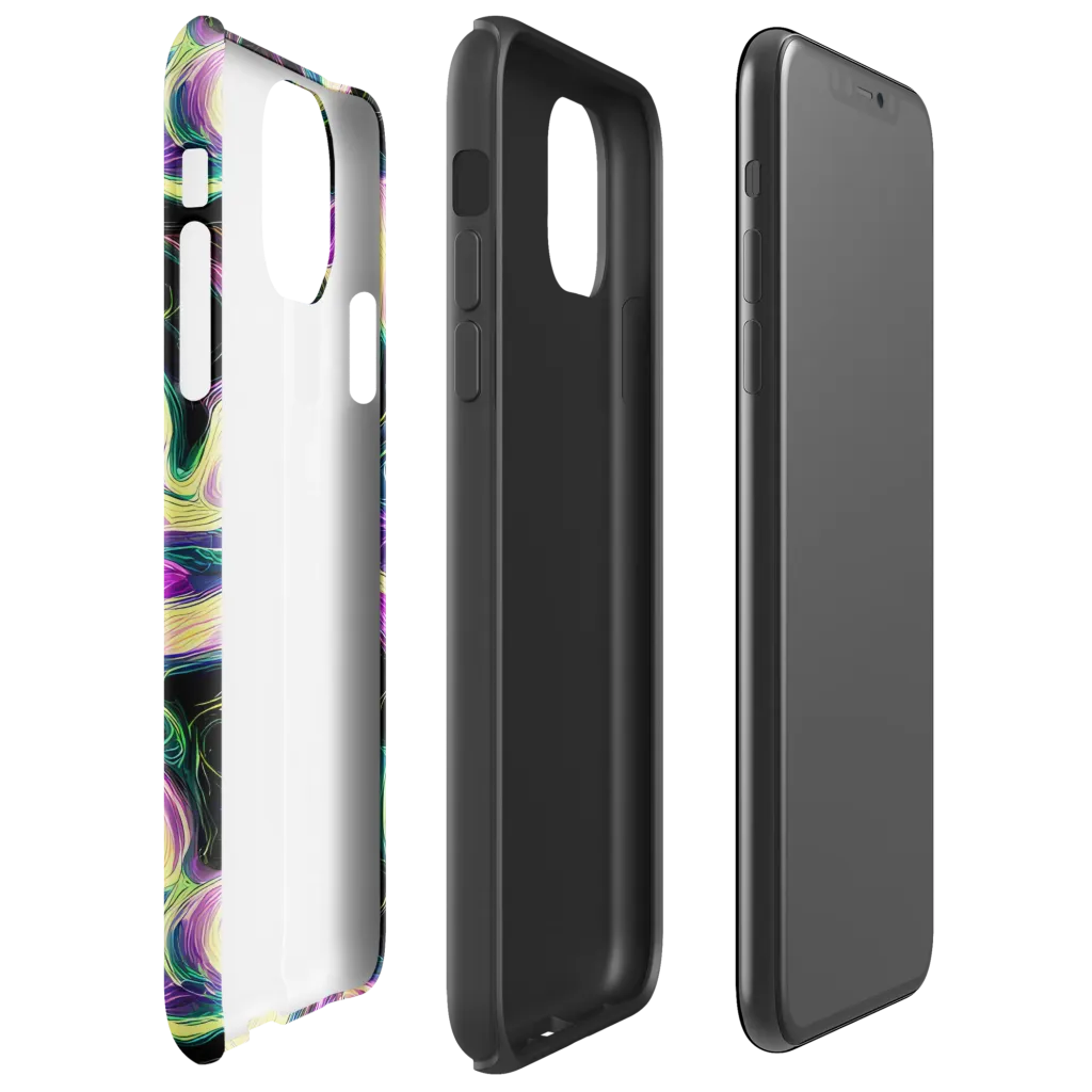 Aurora Rapture on Tough Case for iPhone® — Right