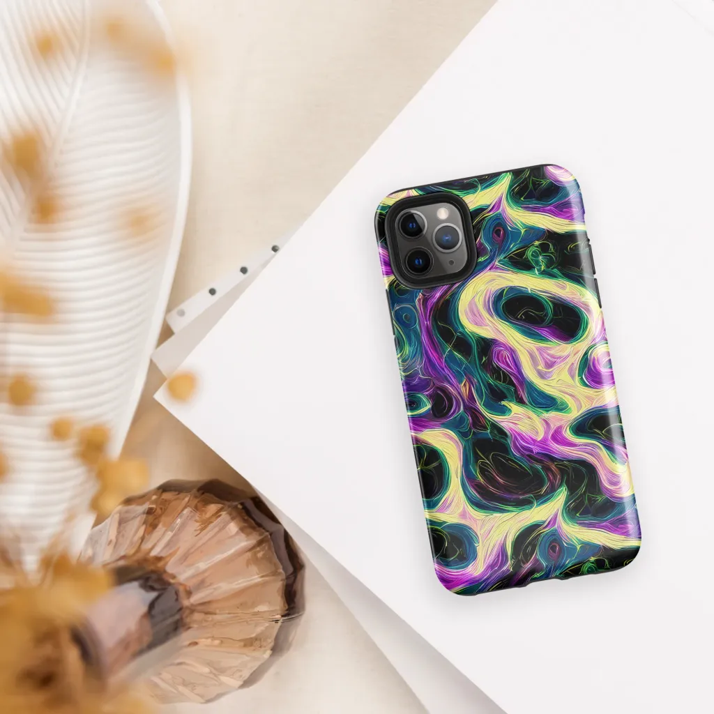 Aurora Rapture on Tough Case for iPhone® — Front
