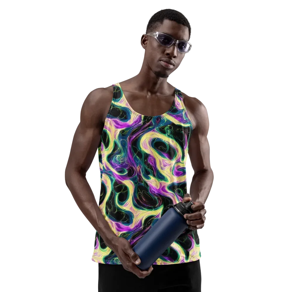 Aurora Rapture on Men's Tank Top — Front