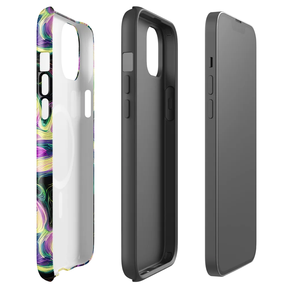 Aurora Rapture on MagSafe Tough Case for iPhone® — Front