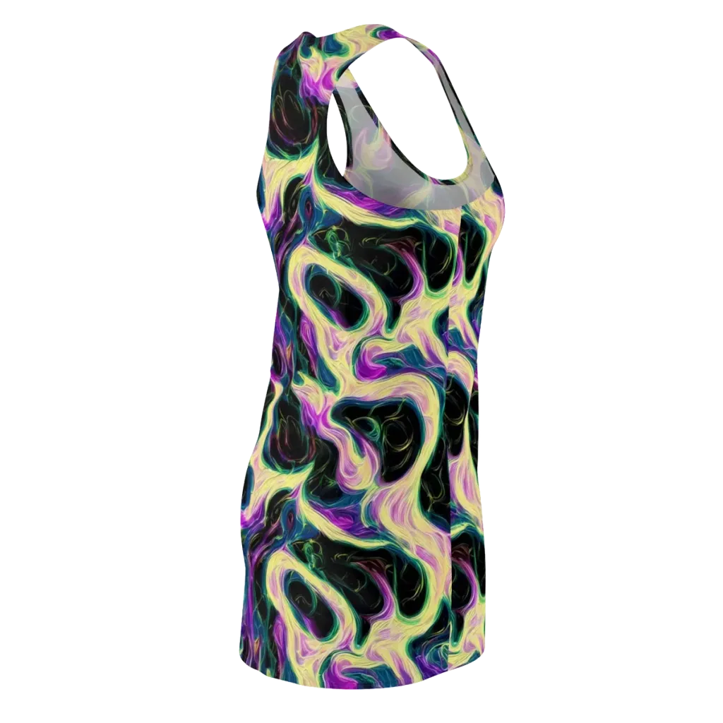 Aurora Rapture on Racerback Dress — Back Side