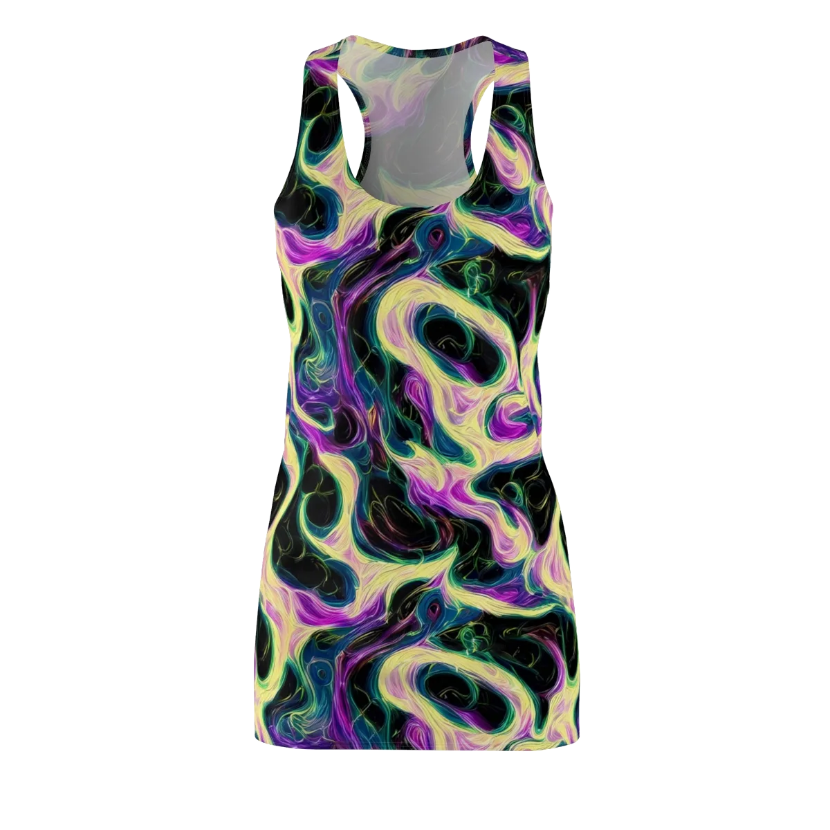 Aurora Rapture on Racerback Dress — Front