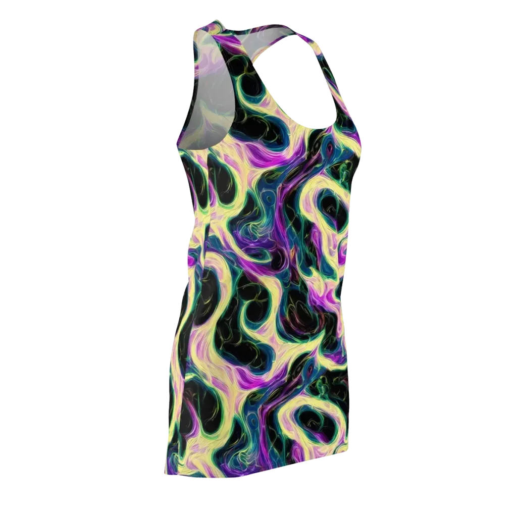 Aurora Rapture on Racerback Dress — Front Side