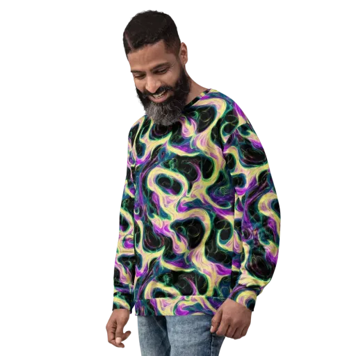 Aurora Rapture on a Sweatshirt
