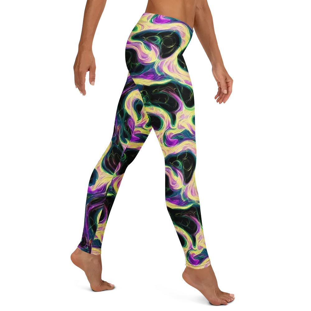 Aurora Rapture on Leggings — Right