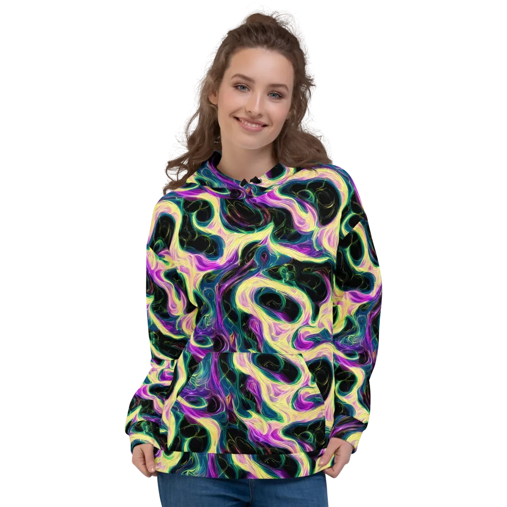Aurora Rapture on Hoodie — Front