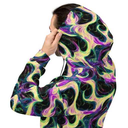 Aurora Rapture on a Hoodie
