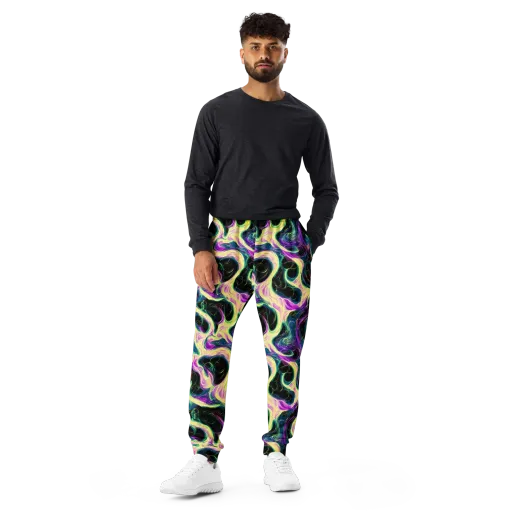 Aurora Rapture on a Men's Joggers