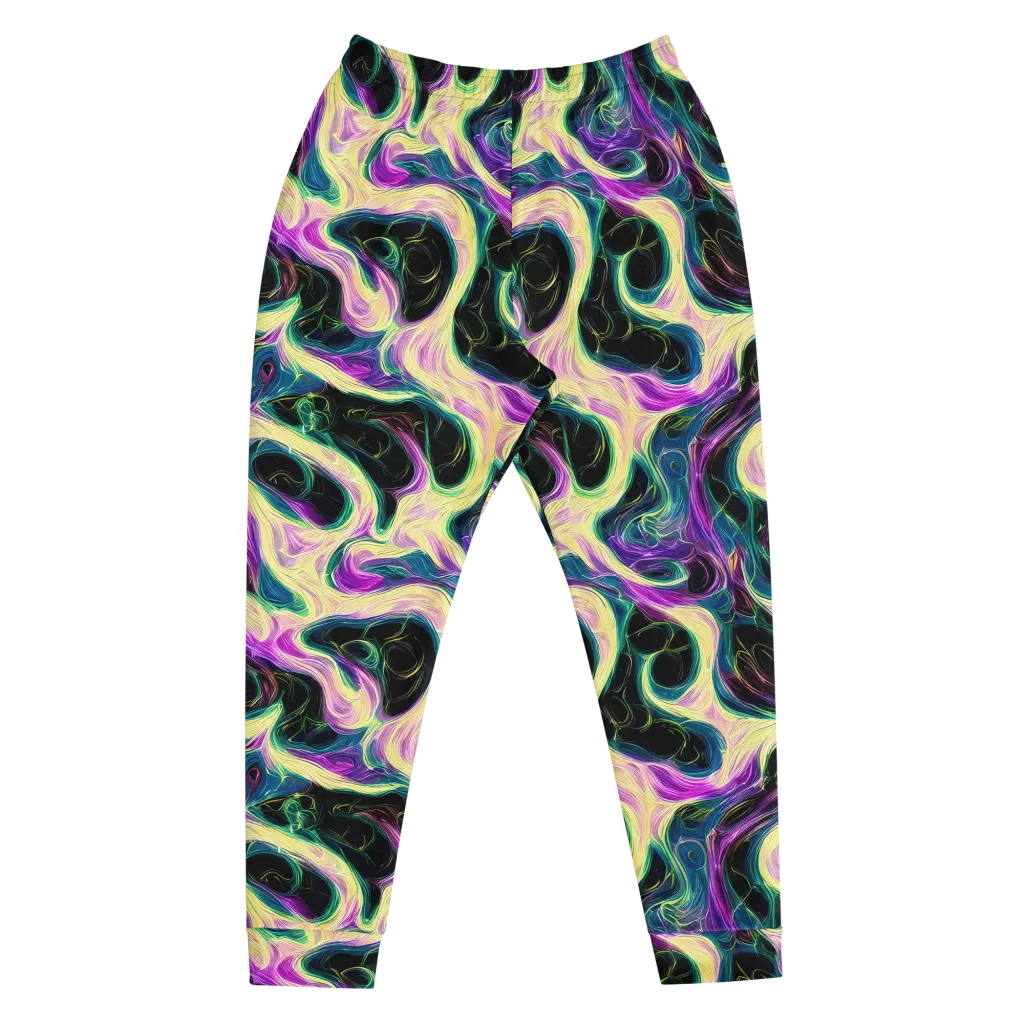 Aurora Rapture on Men's Joggers — Front