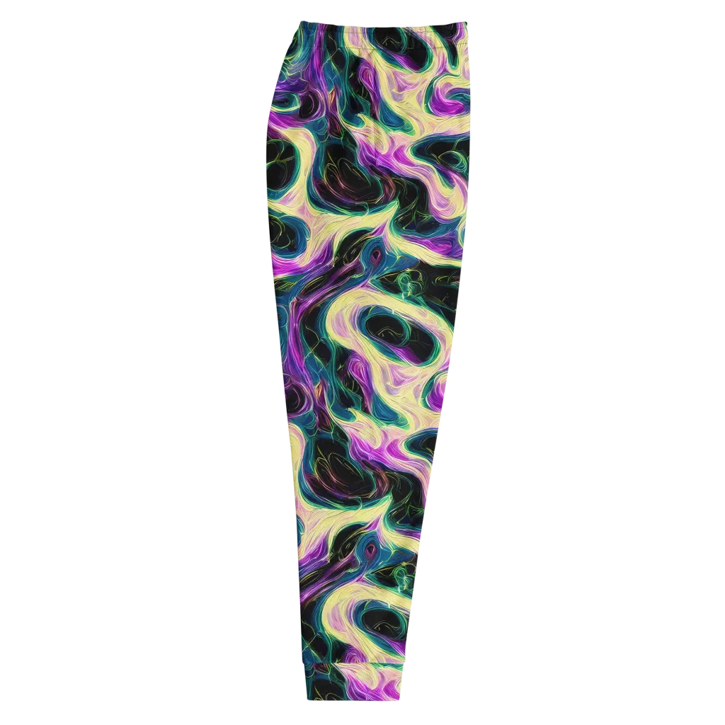 Aurora Rapture on Men's Joggers — Right