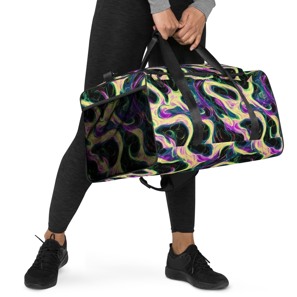Aurora Rapture on Duffle Bag — Right Front