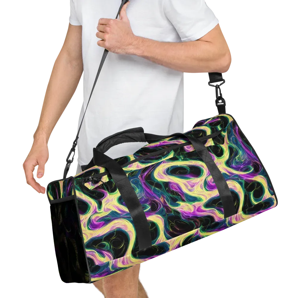 Aurora Rapture on Duffle Bag — Right Front
