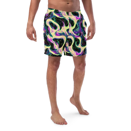 Aurora Rapture on a Swim Trunks