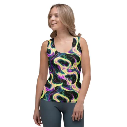 Aurora Rapture on a Women's Tank Top