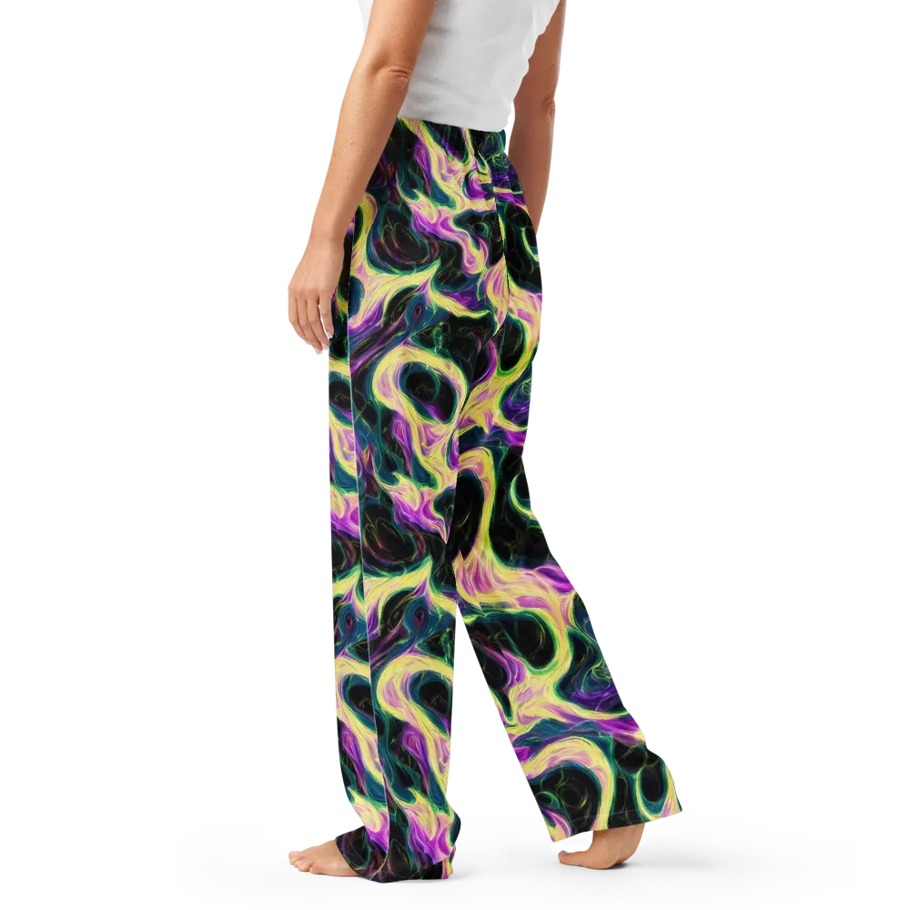 Aurora Rapture on Women's Pajama Pants — Left