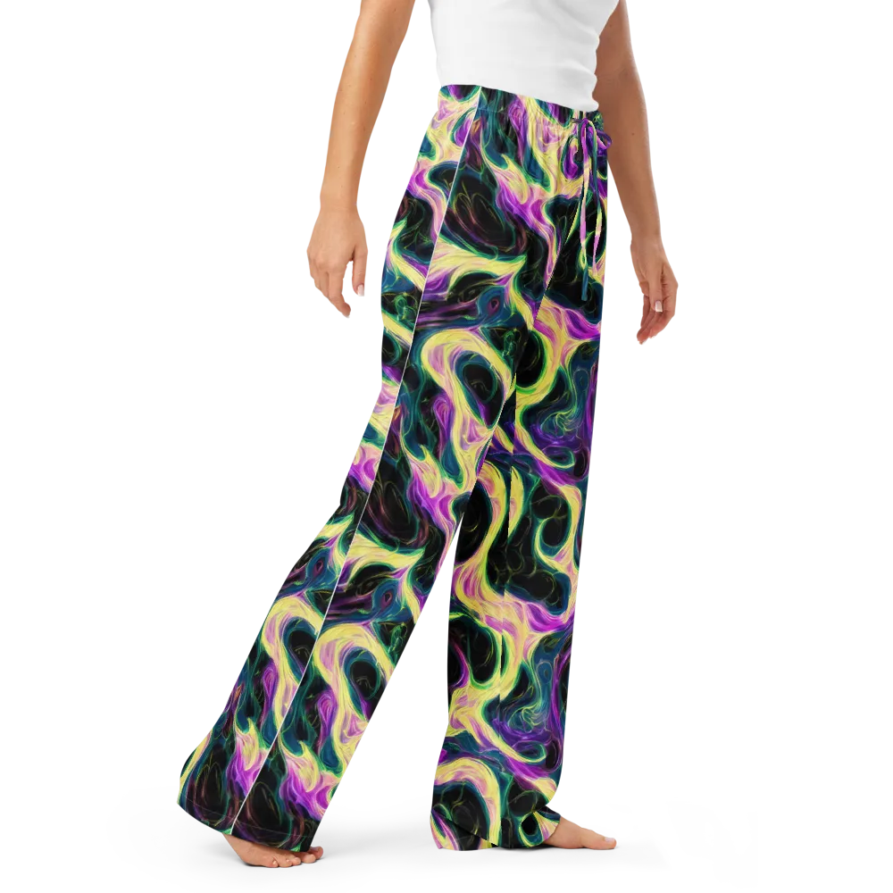 Aurora Rapture on Women's Pajama Pants — Right Front