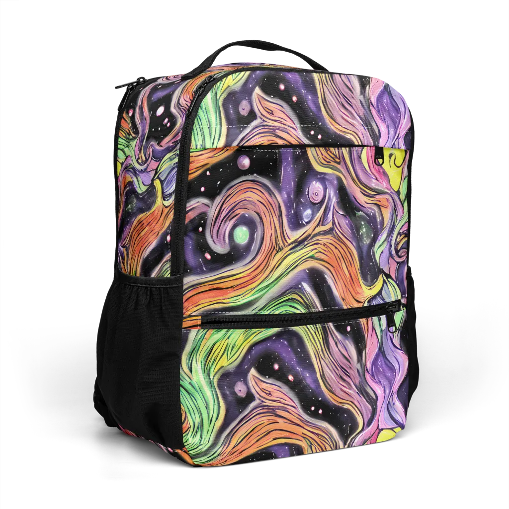 Cosmic Ribbon on Utility Backpack — Right Front