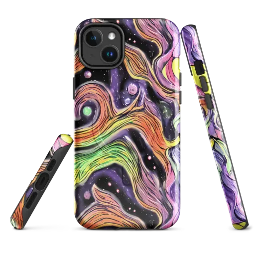 Cosmic Ribbon on a MagSafe Tough Case for iPhone®