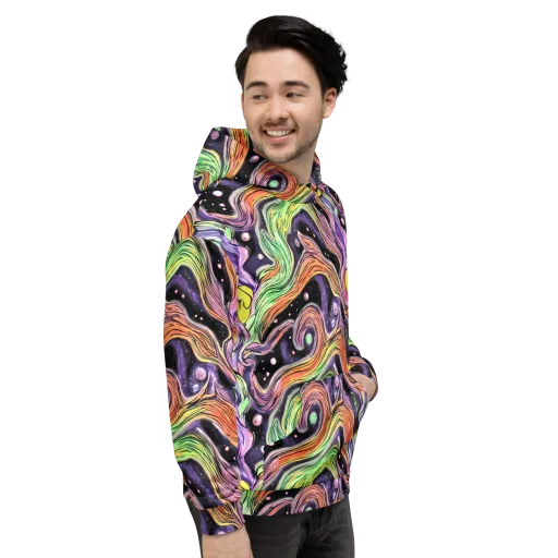 Cosmic Ribbon on a Hoodie