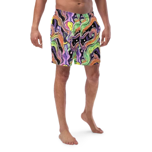 Cosmic Ribbon on a Swim Trunks